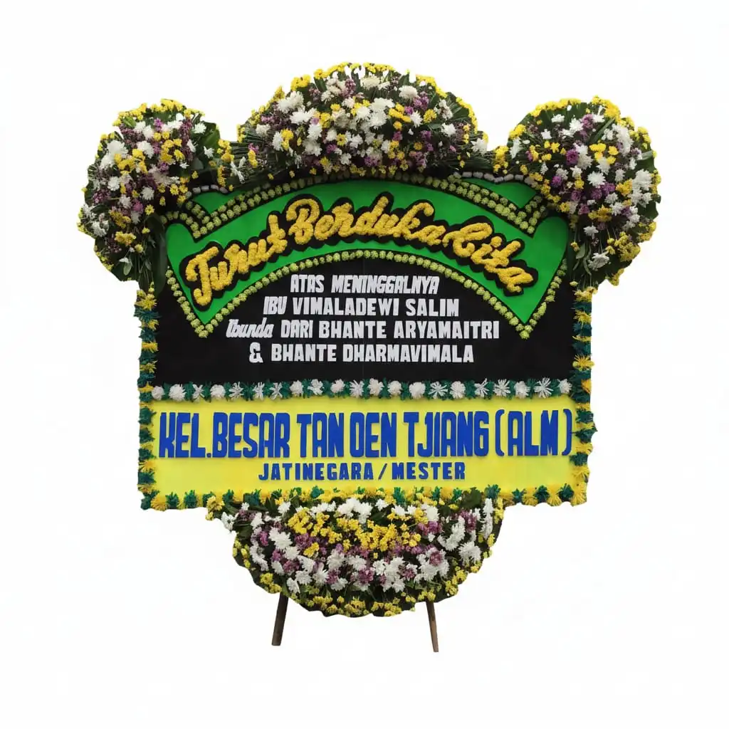 Bunga Papan Duka Cita 34