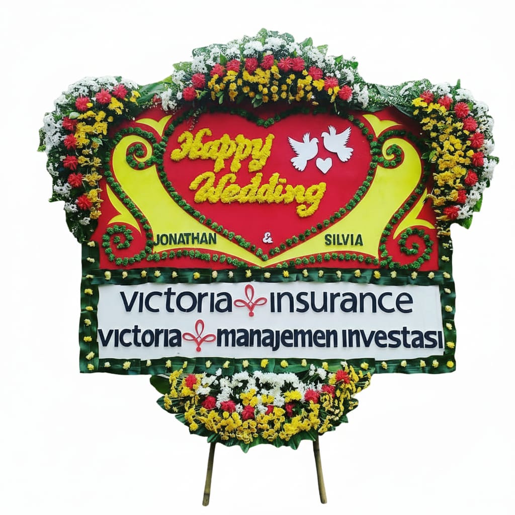 Bunga Papan Wedding 10