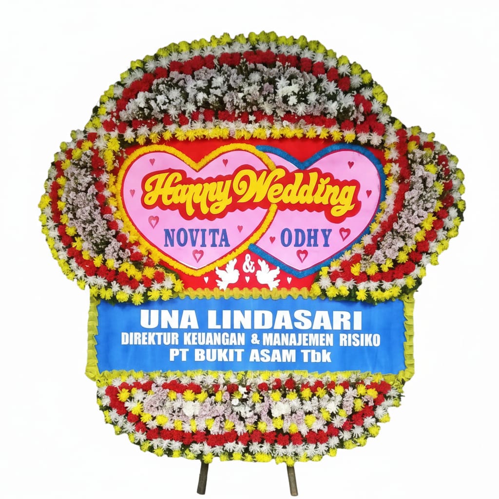 Bunga Papan Wedding 04