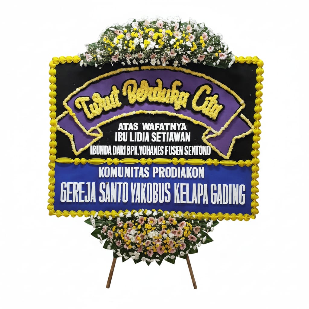 Bunga Papan Duka Cita 28