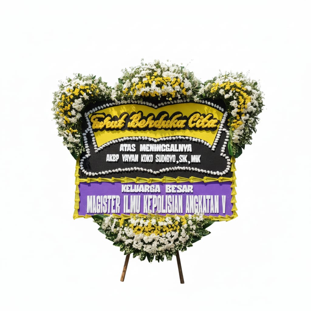 Bunga Papan Duka Cita 16