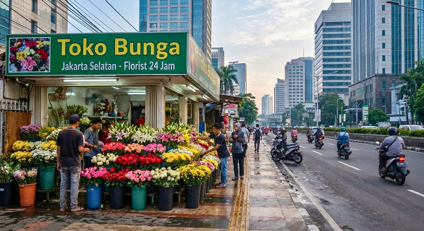 TOKO-BUNGA-JAKARTA-SELATAN 24 JAM